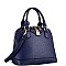 2-Way Padlock Accent Medium Dome Satchel Mini Bag