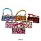 Pack of 12 Regular Coin Purses with Lip Kisses Design