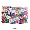 Pack of 12 Regular Coin Purses Rainbow Design