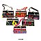 Pack of 12 Regular Coin Purses with Numbers Design