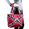 Confederate Flag Design Star Stud Tote Bag