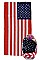 PACK OF 12 CLASSIC AMERICAN FLAG TUBE FACE MASK