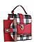 CHECK TWO TONE BACKPACK 2PC SET