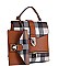 CHECK TWO TONE BACKPACK 2PC SET
