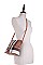 COLOR BLOCK PLAID CHECK CROSSBODY BAG