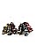 Pack of 12 (pieces) Assorted Leopard Scrunchie