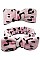 PACK OF 12 ASSORTED COLOR STYLISH LEOPARD PRINT SHOWER HEADWRAP