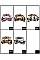 PACK OF 12 ASSORTED COLOR STYLISH LEOPARD PRINT SHOWER HEADWRAP