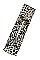 Pack of 12 Fashionable Assorted Leopard Print Hair Bun Maker