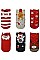 PACK OF 12 TRENDY CHRISTMAS THEME SOCKS