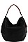 STYLISH TEXTURED PU LEATHER MODERN HOBO BAG JYCJF-081