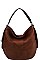 STYLISH TEXTURED PU LEATHER MODERN HOBO BAG JYCJF-081