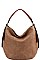 STYLISH TEXTURED PU LEATHER MODERN HOBO BAG JYCJF-081