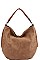 STYLISH TEXTURED PU LEATHER MODERN HOBO BAG JYCJF-081