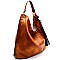 Large Size Tassel Accent Hobo