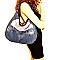 Vintage Denim Overall Inspired Novelty Hobo CJF057-LP