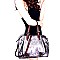 CHILLX Hematit-Tone Studded Large 2-Way Satchel MH-CJF062