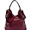 Stud Accent Perforated Rustic 2-Way Hobo MH-CJF063