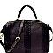 Woven Detail Perforated Rustic Large Satchel MH-CJF065
