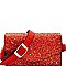 Multi-colored Glitter 2 Way Fanny Pack Cross Body  MH-CL0157