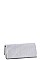 MODERN WOVEN PARTY CLUTCH WITH CHAIN