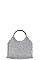 DESIGNER MULTI RHINESTONE SEQUENCES PARTY CLUTCH WITH CHAIN