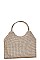 DESIGNER MULTI RHINESTONE SEQUENCES PARTY CLUTCH WITH CHAIN
