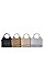 DESIGNER MULTI RHINESTONE SEQUENCES PARTY CLUTCH WITH CHAIN