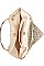 DESIGNER MULTI RHINESTONE SEQUENCES PARTY CLUTCH WITH CHAIN