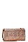 CUTE MIRROR MOSAIC PARTY CLUTCH WITH CHAIN