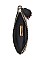 TASSEL TWO COLOR FRONT AND BACK CLUTCH