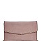 CLASSY SMOOTH PU LEATHER FASHION ENVELOPE CLUTCH WITH CHAIN STRAP JYCLT-97132