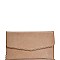 CLASSY SMOOTH PU LEATHER FASHION ENVELOPE CLUTCH WITH CHAIN STRAP JYCLT-97132