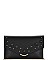 FASHIONABLE FLOWER TUCKED ENVELOPE CLUTCH WITH CHAIN JYCLW-3960