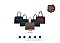 David Jones Front Zippered Satchel