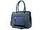 David Jones Front Zippered Satchel