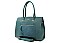 David Jones Front Zippered Satchel