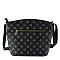 Monogram Multi-Compartment Pocket Crossbody Bag