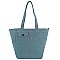 Fashion Denim Shopper Bag