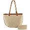 Linen Canvas 2-in-1 Shopper