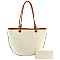 Linen Canvas 2-in-1 Shopper