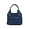 TASSEL DETAIL DENIM CROSSBODY TOTE