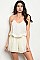 Spaghetti Strap Ruffle Top Romper - Pack of 6 Pieces