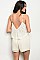 Spaghetti Strap Ruffle Top Romper - Pack of 6 Pieces