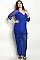 Plus Size Long Sleeve Mesh Maxi dress - Pack of 6 Pieces