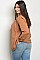 Plus Size Camel 3/4 Sleeves Blazer - Pack of 6 Pieces