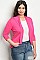 Plus Size 3/4 Sleeve Open Front Cardigan - Pack of 6 Pieces