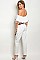 Off the Shoulder Tasselled Belted Jumpsuit - Pack of 6 Pieces