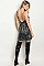 Sleeveless Babydoll Fit Leopard Dress - Pack of 6 Pieces