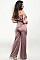 Off the Shoulder Ruffled Jumpsuit - Pack of 6 Pieces